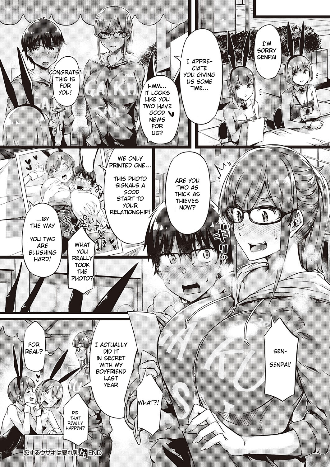 Hentai Manga Comic-Getting Rough With a Large Breasted Bunny Girl-Read-20